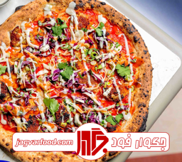 طرز تهیه پیتزا بدون گوشت